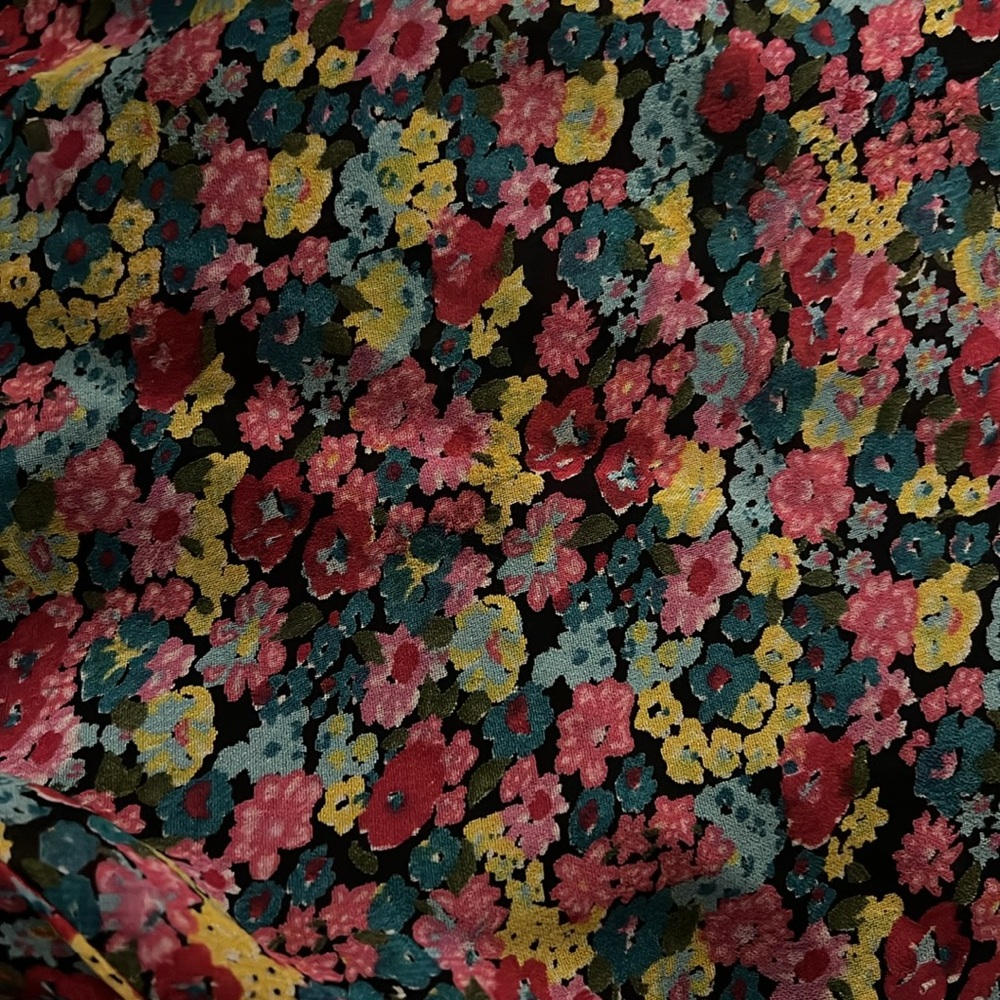 Blue Life Floral Blouse Women’s 1 Small - Picture 8 of 8
